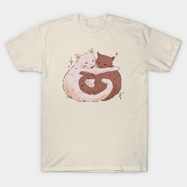 Cat Lovers T-Shirt by eraserheadarts